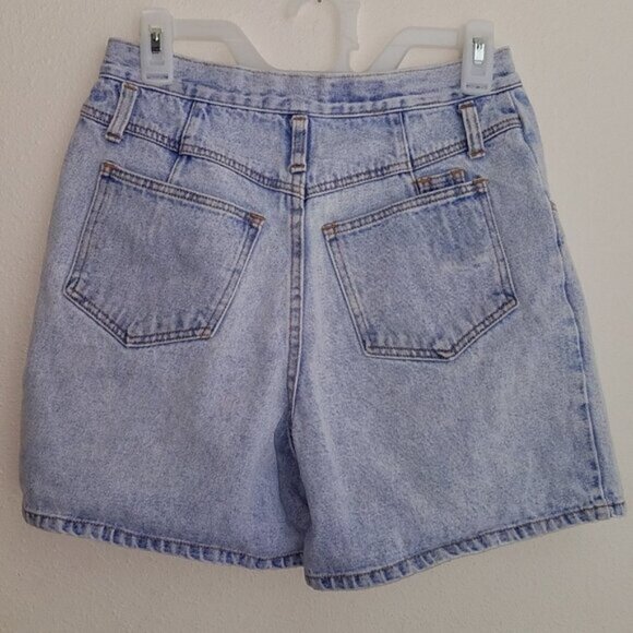 VTG Best American Clothing Co Stone Washed Shorts Size 11/12 - Picture 5 of 7